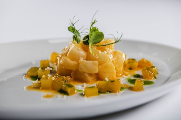 Sterling Halibut with Sea Buckthorn